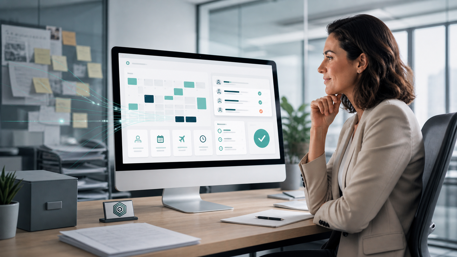 Panel digital para controlar fichajes, ausencias y aprobaciones sin perseguir al equipo