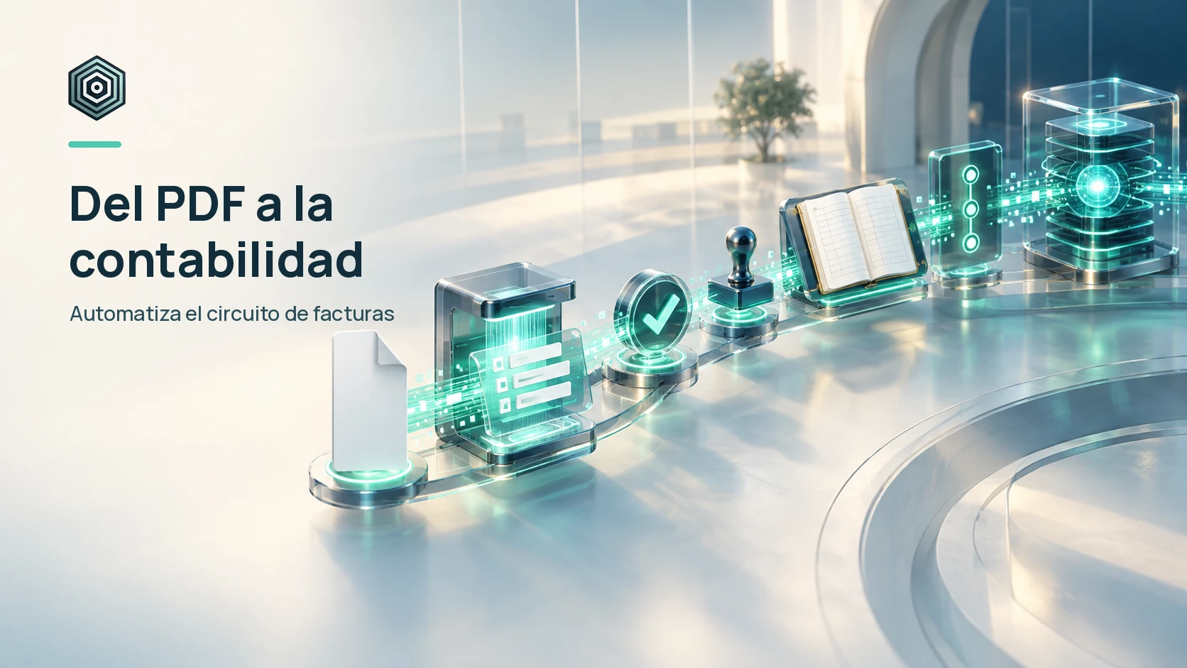 Circuito automatizado de facturas desde el PDF hasta la contabilidad