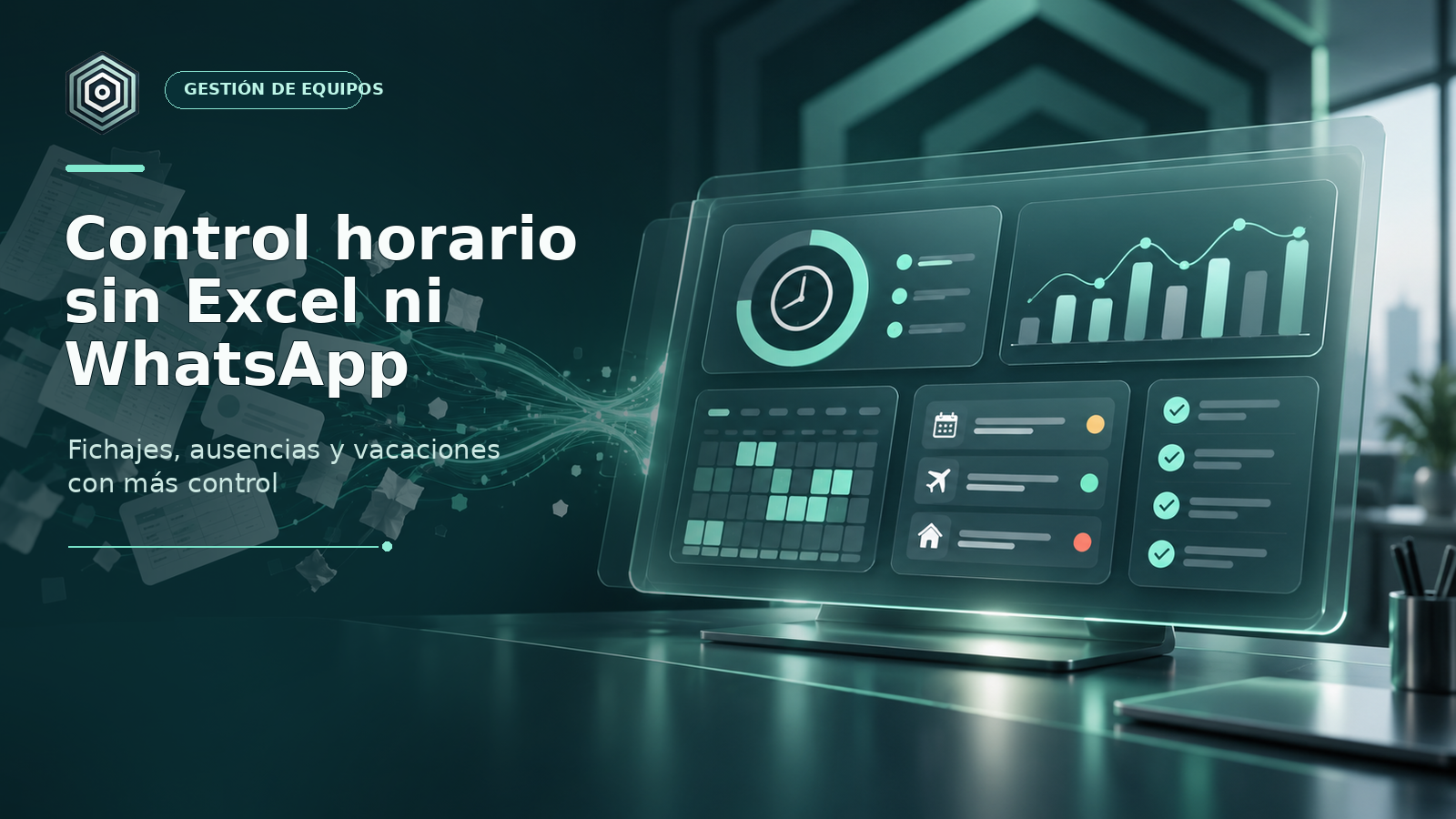 Control horario, ausencias y vacaciones sin Excel ni WhatsApp